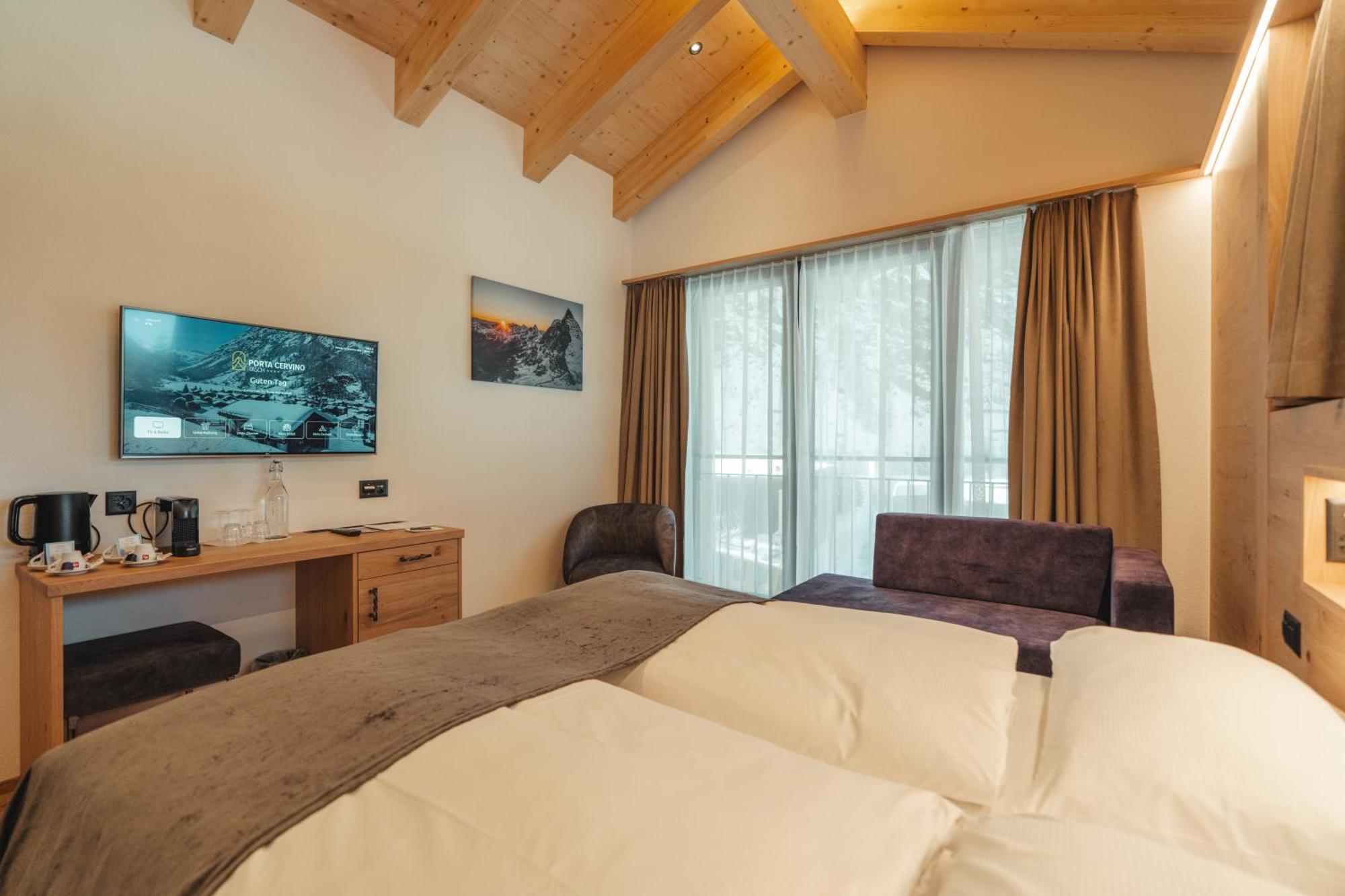 Hotel Porta Cervino Täsch Eksteriør billede